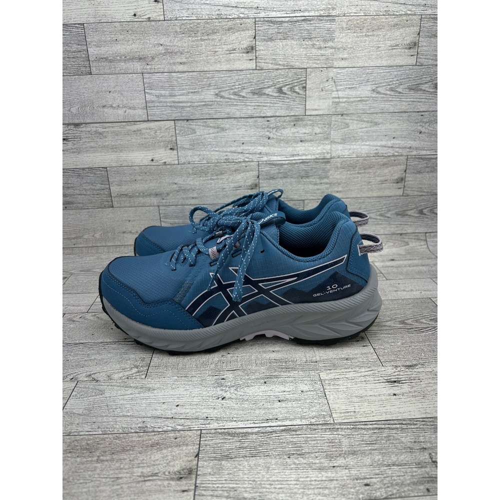 NWOT Like New ASICS Gel Venture 10 Women Blue Trail Running Shoes Size 8.5 US - Picture 5 of 15